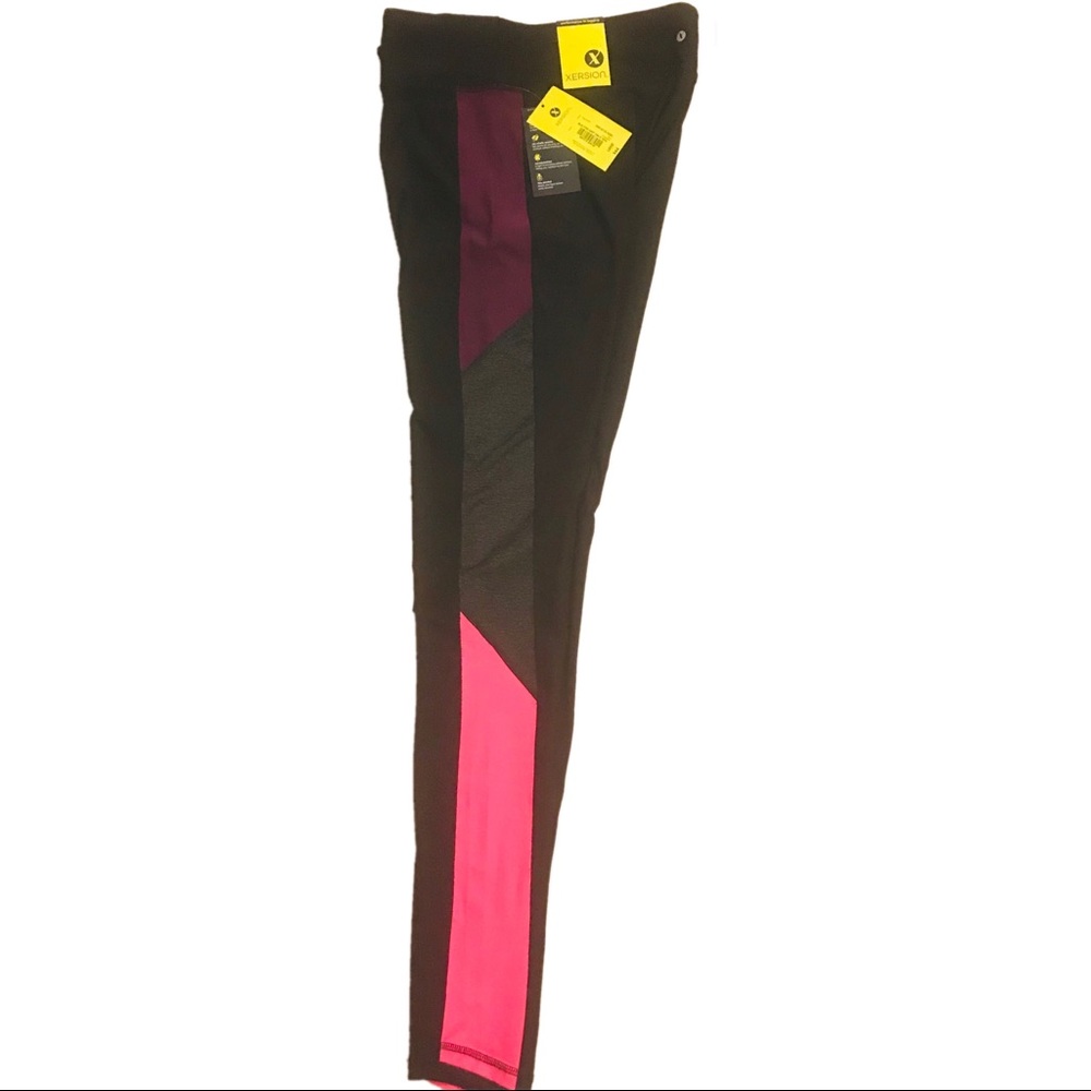 Xersion▪️Colorblock Compression Legging - Picture 2 of 7
